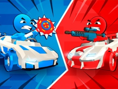 Car Battles 1-4 Players background