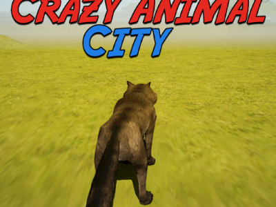 Crazy Animal City background