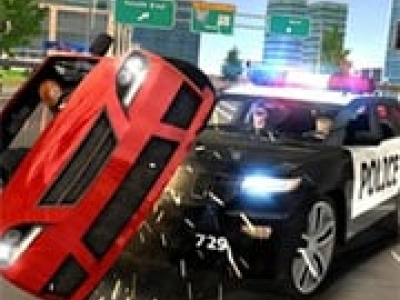 Police Car Chase Cop Simulator background
