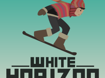 White Horizon background